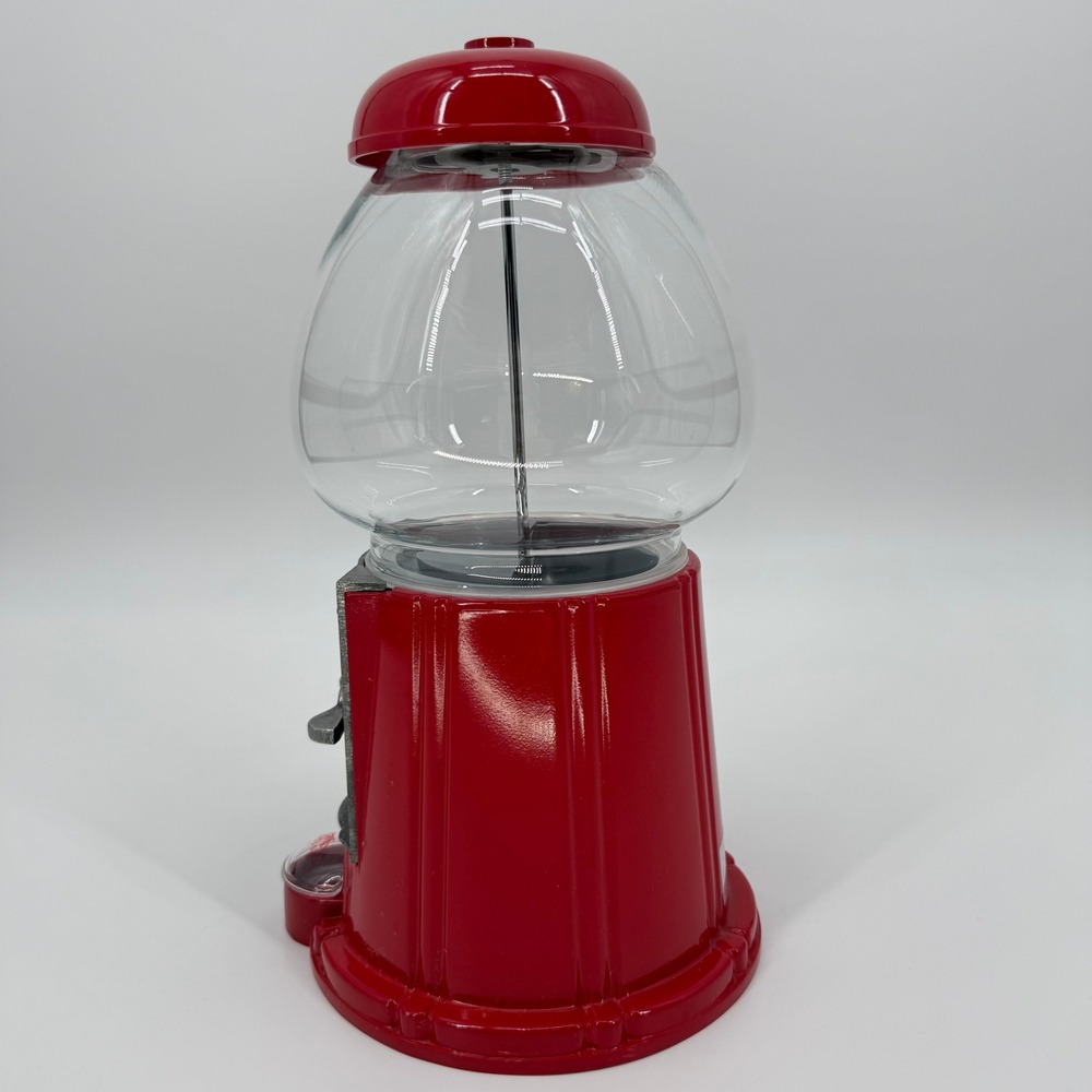 Vintage Carousel Red Gumball Candy‎ Machine Junior Size - Picture 3 of 11